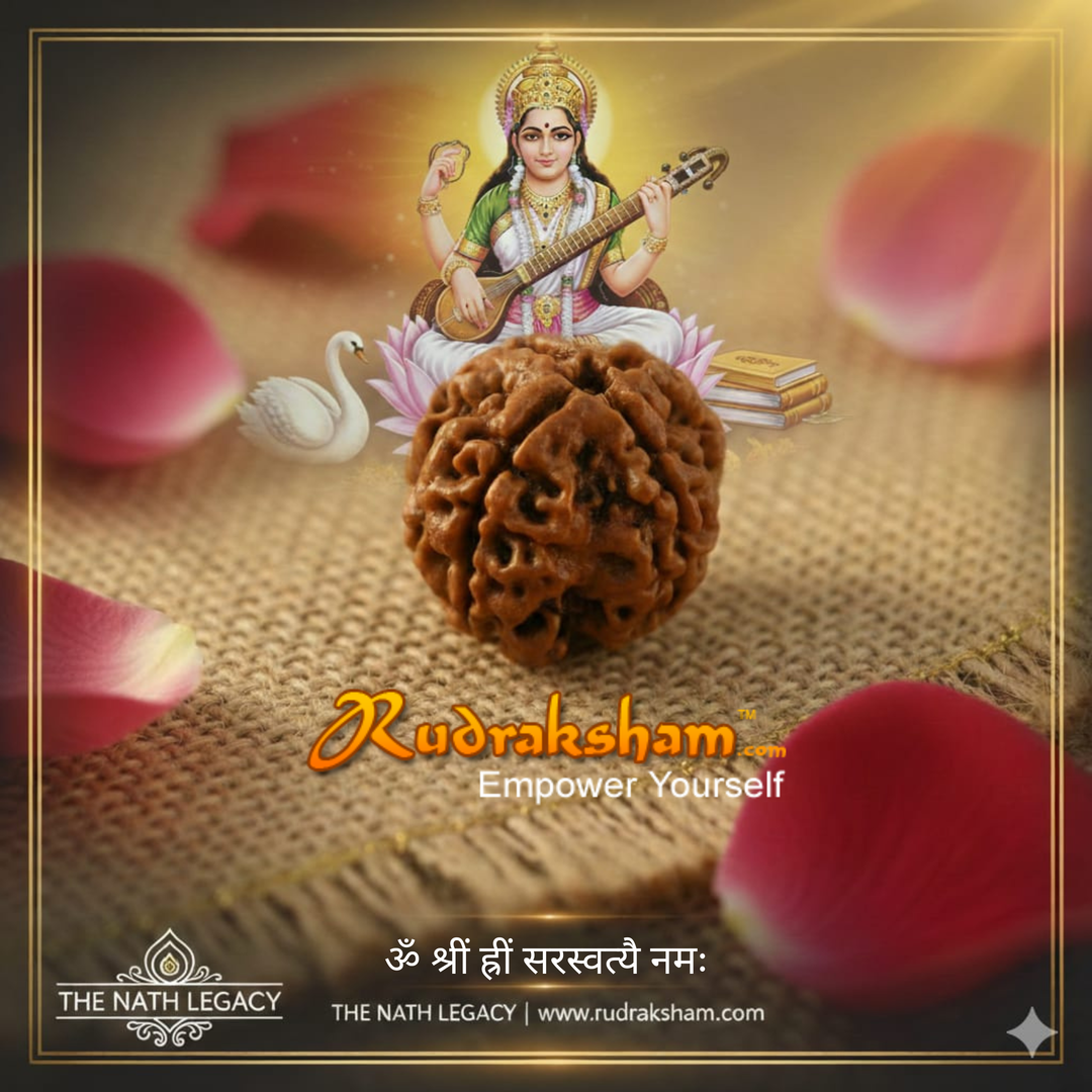 Basant Panchami 2026: Tuning into the Frequency of Wisdom & The Rudraksha Connection.