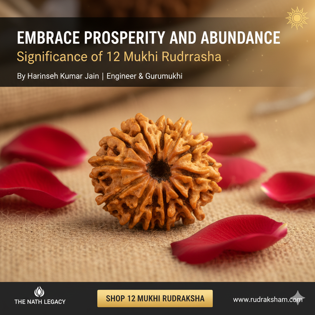 Embrace Prosperity and Abundance: Significance of 12 Mukhi Rudraksha