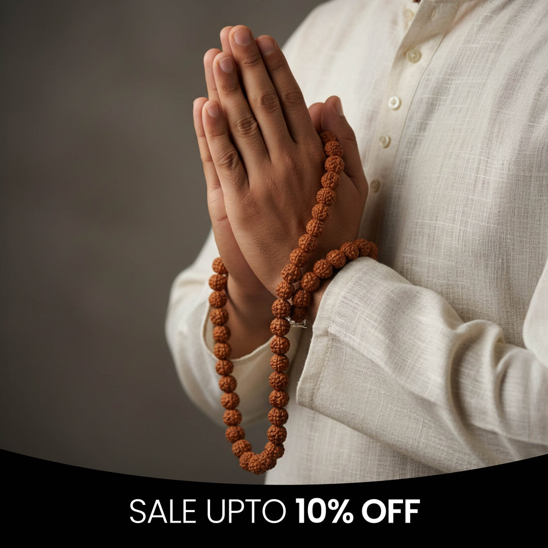 Multifaceted Mala In Thread