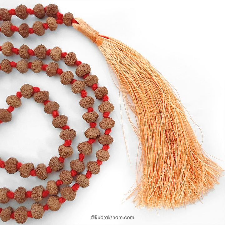 10 Mukhi Rudraksha Indonesian Beads Japa Mala | 108 Beads Java Ten Mukhi Rudraksha Beads Kantha Mala | Dus Mukhi Mala Rosary