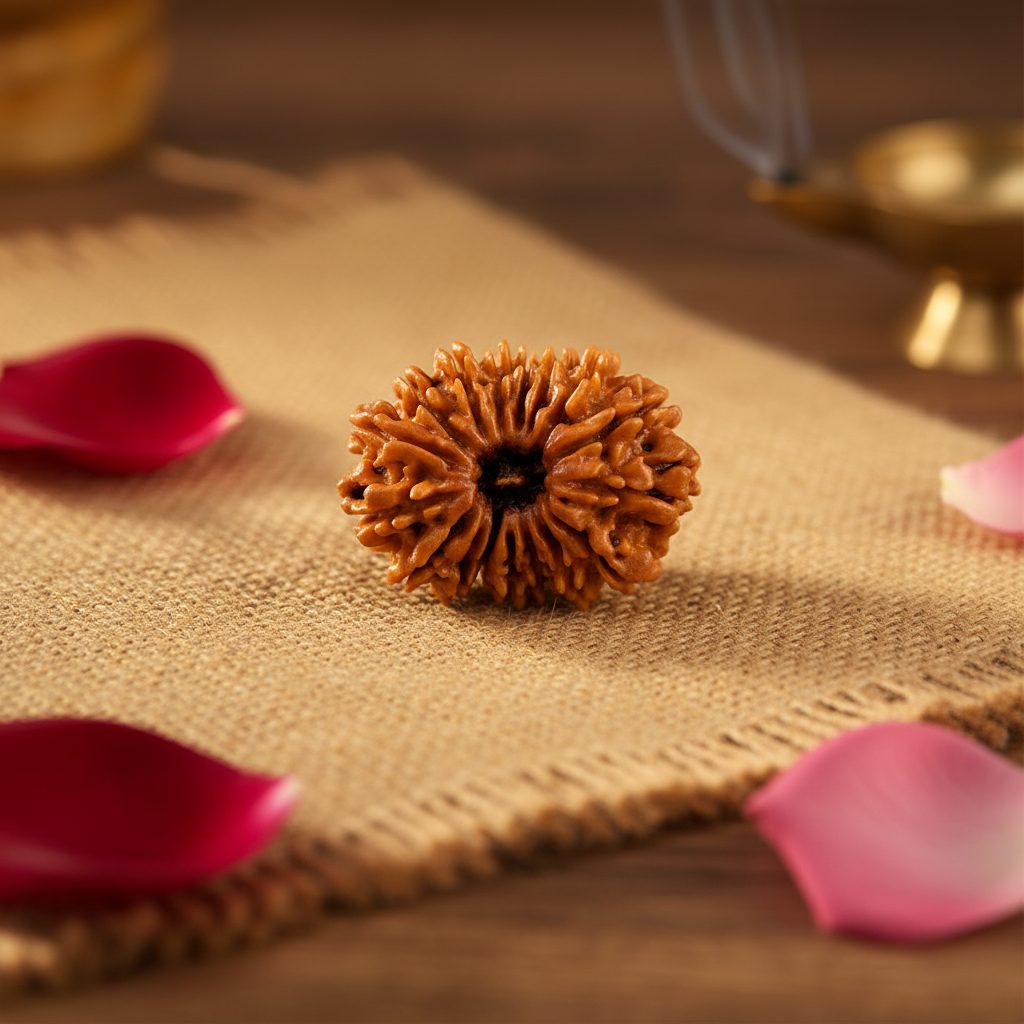 17 Mukhi Rudraksha Bead | Seventeen Mukhi Rare Natural Energised Spiritual Bead from Nepal Only Bead