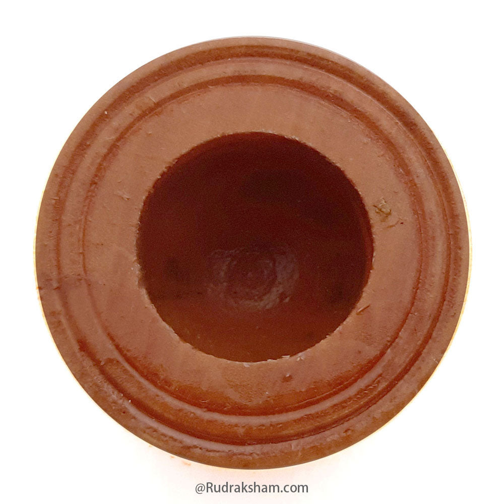 Narmdeshwar Shivling with Wooden Jalhari Base - 5