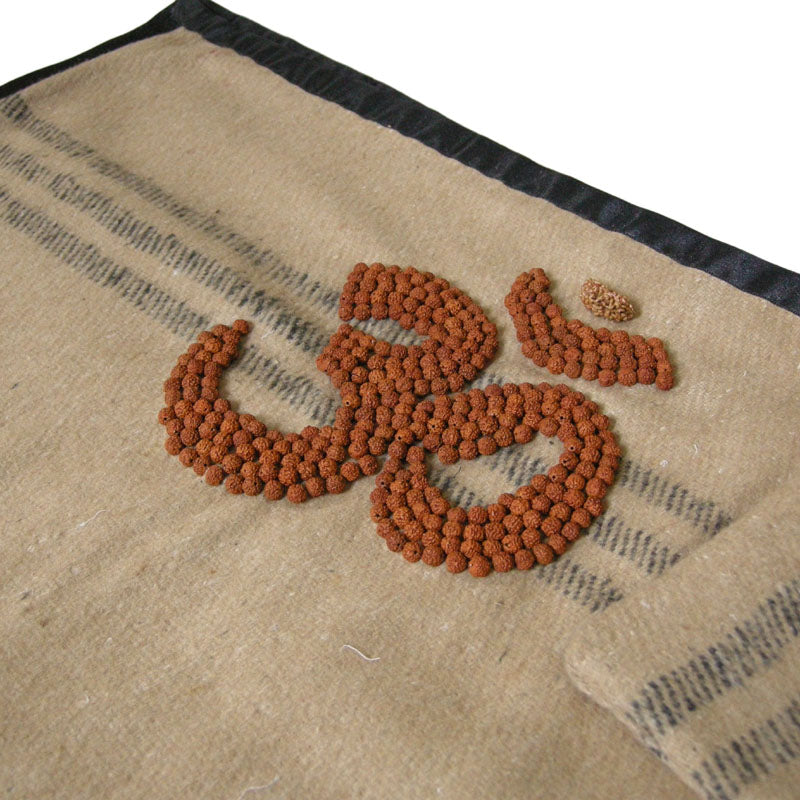 1 Mukhi Rudraksha Yoga Mat for Meditation and Spirituality
