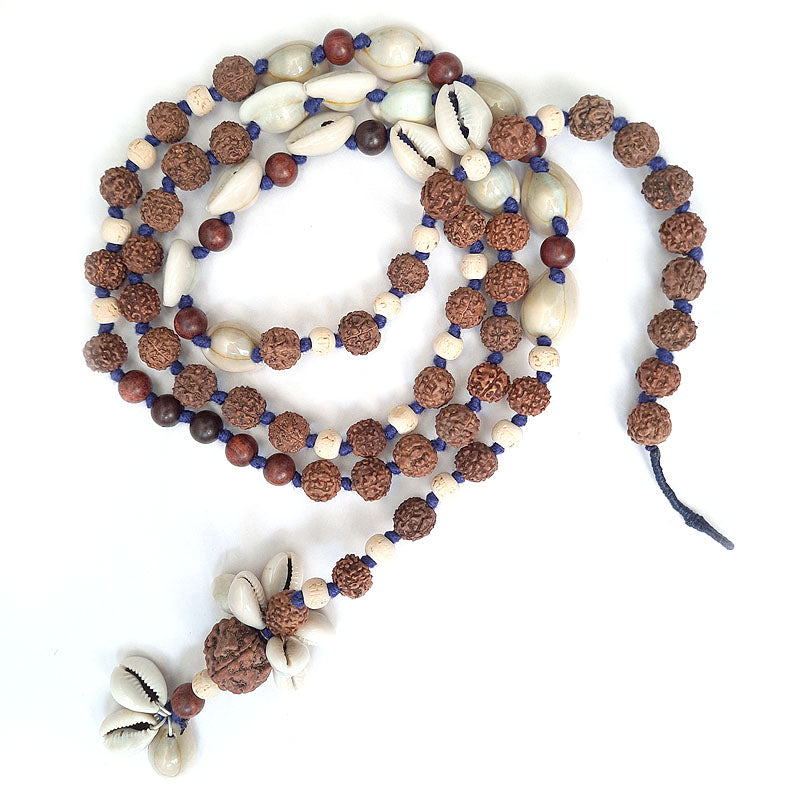 Rudraksha Mala Lines for Hanging
