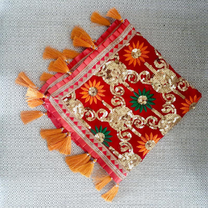 Designer Cloth Puja Aasan For God