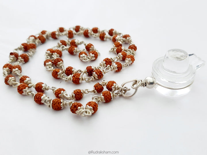  Rudraksha - Shivling Necklace