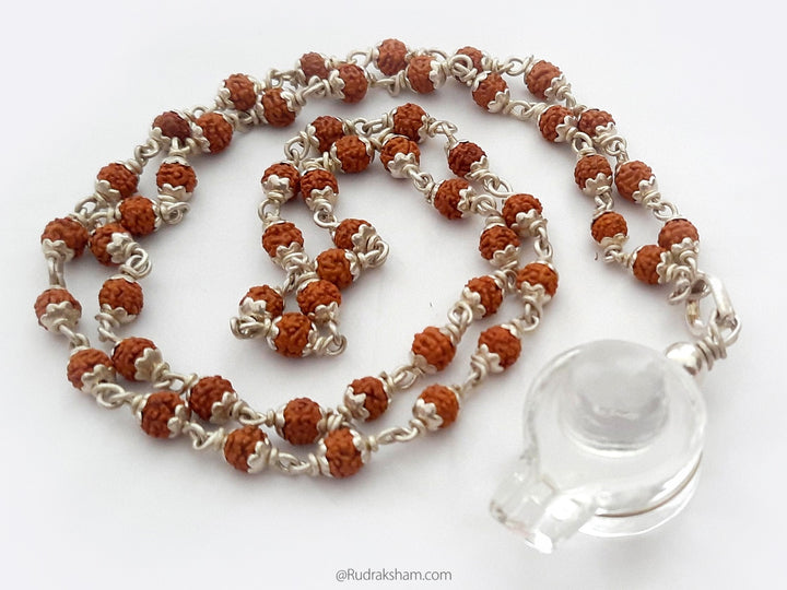  Rudraksha - Shivling Necklace