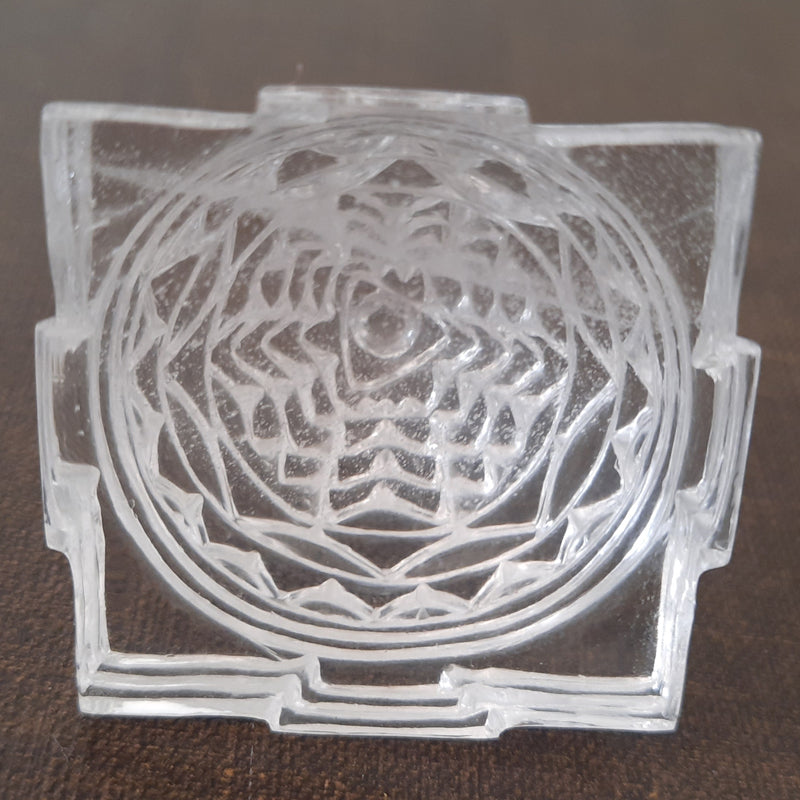 Sphatik Shree Yantra Large