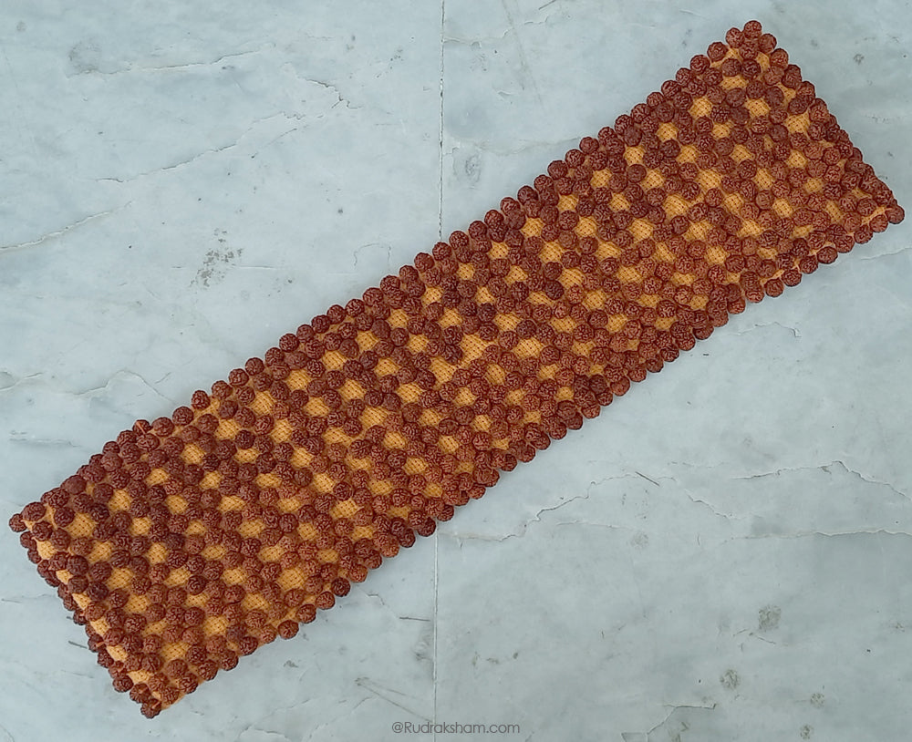 Rudraksha Healing Back Belt | Pain Relief Belt for Back Pain | Adjustable Lumbar Belt | Spine Belt 