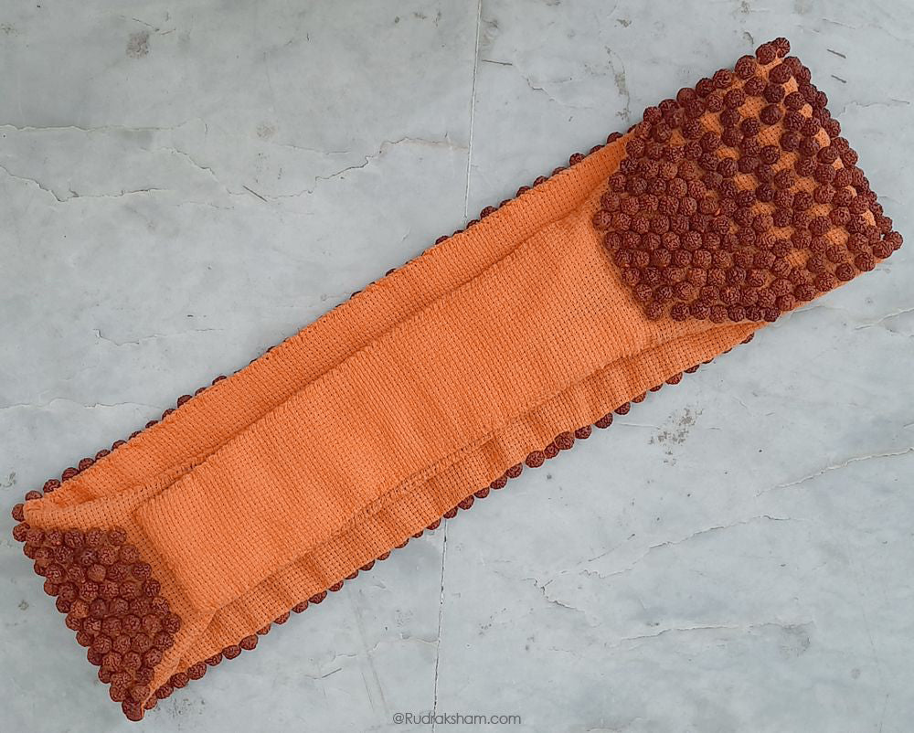 Rudraksha Healing Back Belt | Pain Relief Belt for Back Pain | Adjustable Lumbar Belt | Spine Belt 