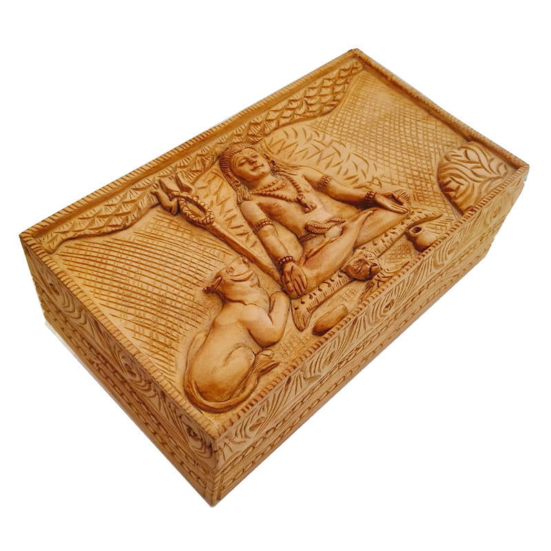 Ek Mukhi to 14 Mukhi Rudraksha Beads Set Wooden Box with Gauri Shankar Bead | Top Quality High Grade Beads Collectors Item with Box