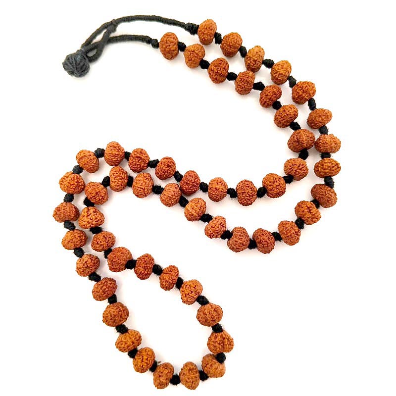 11 MUKHI RUDRAKSHA INDONESIAN BEADS JAPA MALA AND BRACELET SET | 54 BEADS JAVA DUS MUKHI RUDRAKSHA BEADS KANTHA AND 20 BEADS BRACELET SET | 11 MUKHI MALA AND BRCELET SET