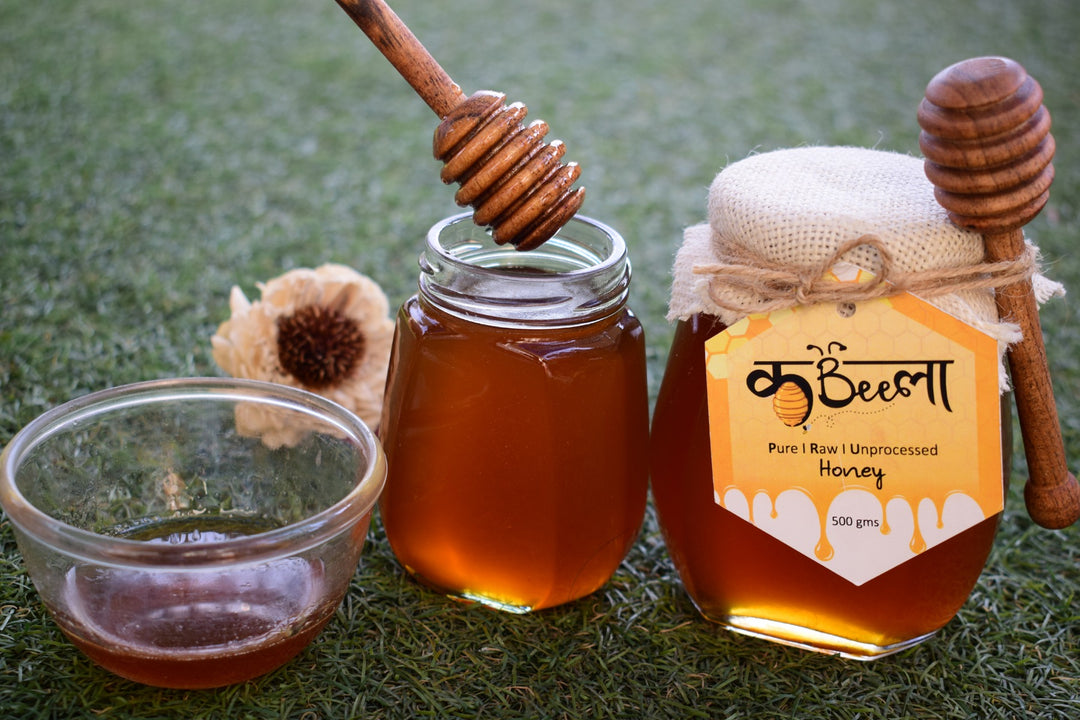 Kabeela Pure Raw Unprocessed Honey 500 Gms
