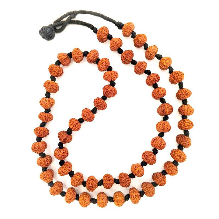 11 MUKHI RUDRAKSHA INDONESIAN BEADS JAPA MALA AND BRACELET SET | 54 BEADS JAVA DUS MUKHI RUDRAKSHA BEADS KANTHA AND 20 BEADS BRACELET SET | 11 MUKHI MALA AND BRCELET SET