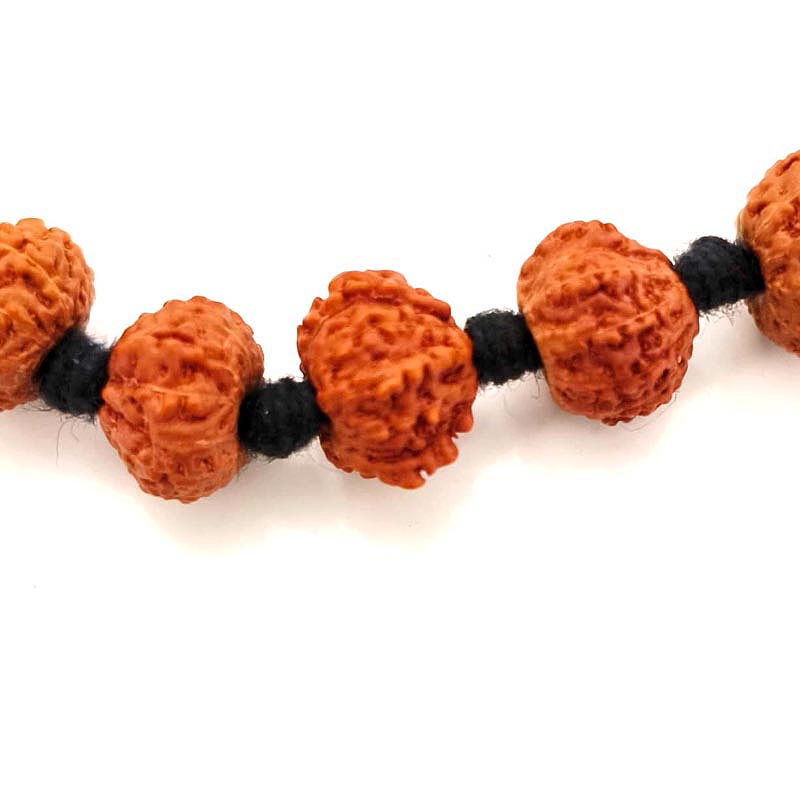 11 MUKHI RUDRAKSHA INDONESIAN BEADS JAPA MALA AND BRACELET SET | 54 BEADS JAVA DUS MUKHI RUDRAKSHA BEADS KANTHA AND 20 BEADS BRACELET SET | 11 MUKHI MALA AND BRCELET SET