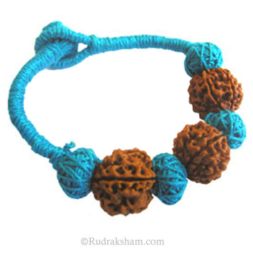  Triple 6 Mukhi Wrist Band