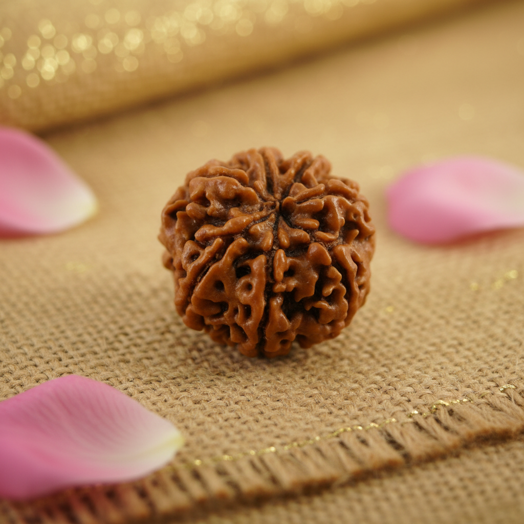 Original 7 Mukhi Rudraksha (Nepal) – Wealth & Prosperity Large Only Bead
