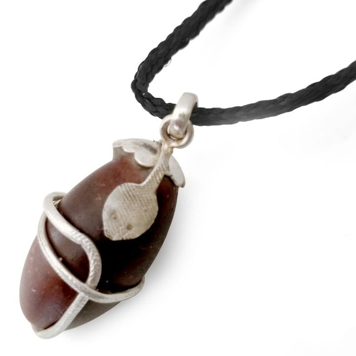 Narmadeshwar Lingam Om Pendant | Original Narmadeshwar Shivling Silver Pendant | Narmedashwer Shiva Lingam | Narmada Shivling