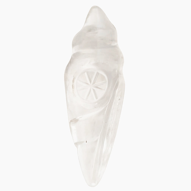 Sphatik Conch Shell, Original Crystal / Quartz Gemstone Conch shell, Sphatik Shankh, Crystal Stone Sankh For Lakshmi Pooja