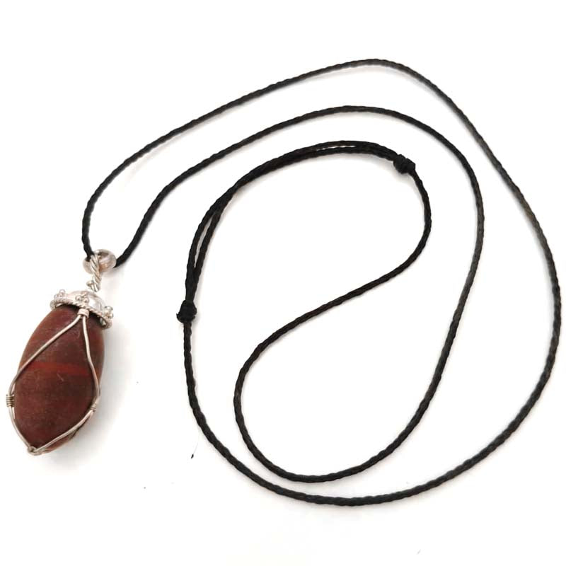 Narmadeshwar Lingam Snake Pendant, Original Narmadeshwar Shivling Silver Pendant | Brown Narmadeshwar Shiva Lingam | Narmada Shivling