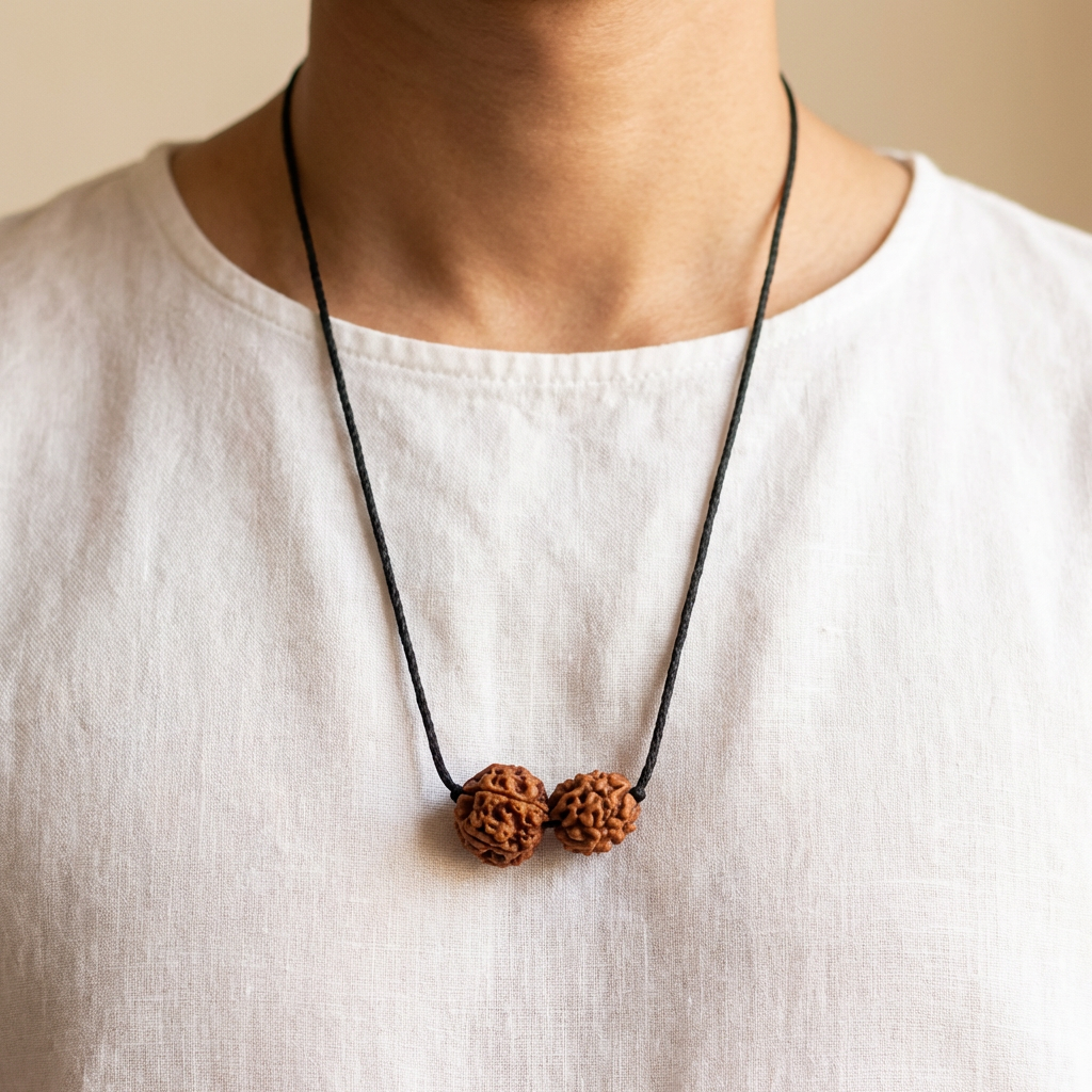 Scorpio (Vrischhik) Intuition & Financial Gain Bundle - 5 & 2 Mukhi Rudraksha