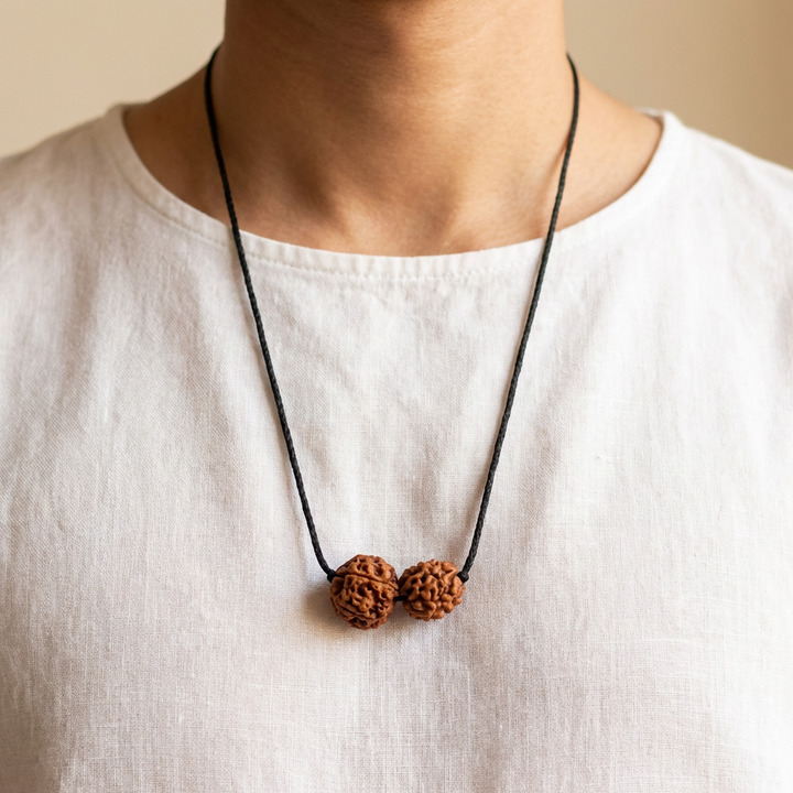 Scorpio (Vrischhik) Intuition & Financial Gain Bundle - 5 & 2 Mukhi Rudraksha