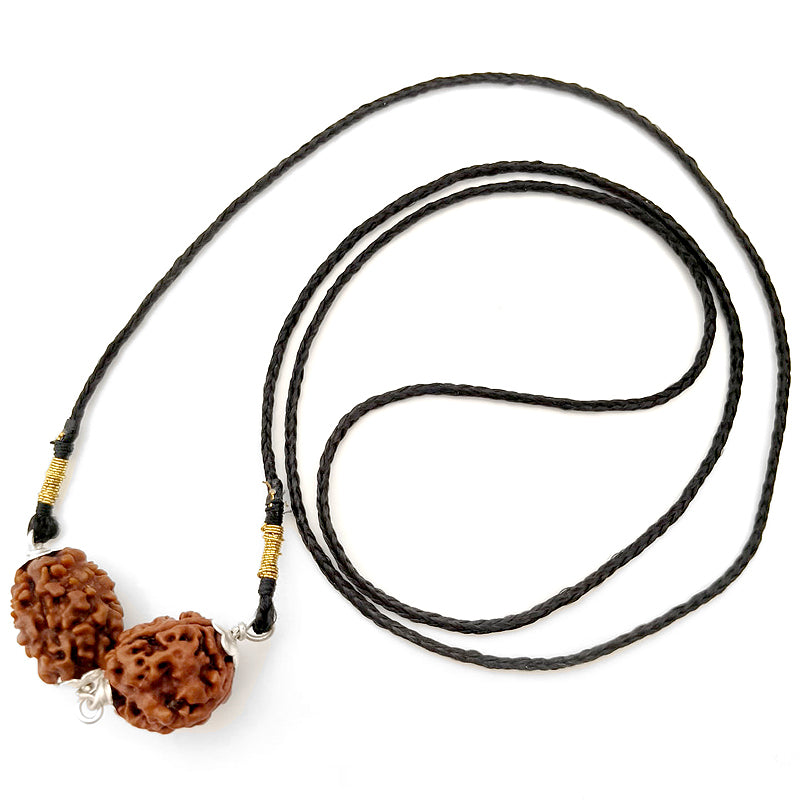 Cancer (Kark) Emotional Balance & Assets Bundle - 3 & 2 Mukhi Rudraksha