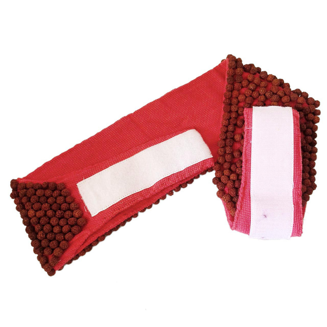 Rudraksha Healing Back Belt | Pain Relief Belt for Back Pain | Adjustable Lumbar Belt | Spine Belt