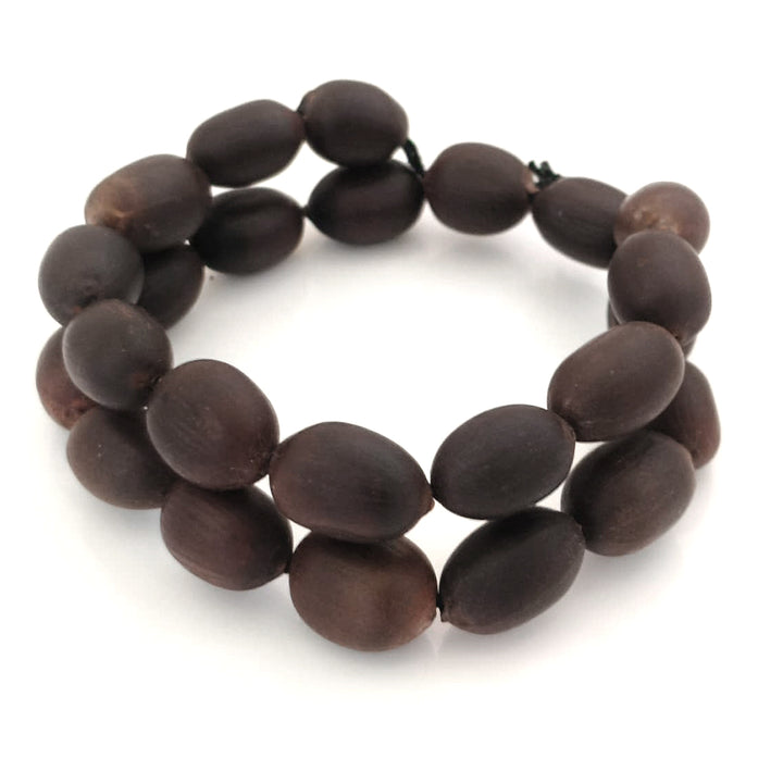 Lotus Seed Bead Bracelet in Elastic Thread | Kamal Gatta Beads Mala Bracelet