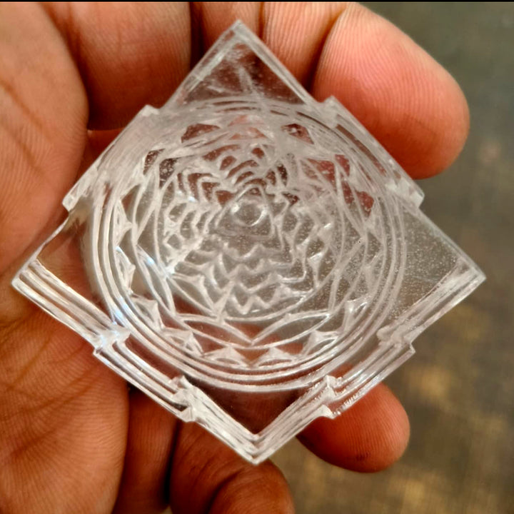 Sphatik Shree Yantra Large