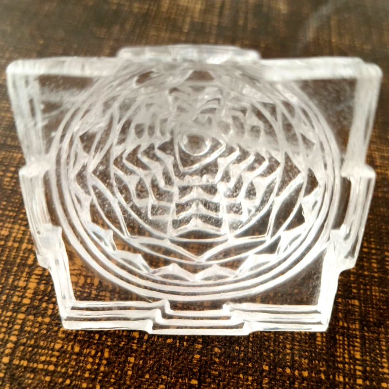 Sphatik Shree Yantra Large
