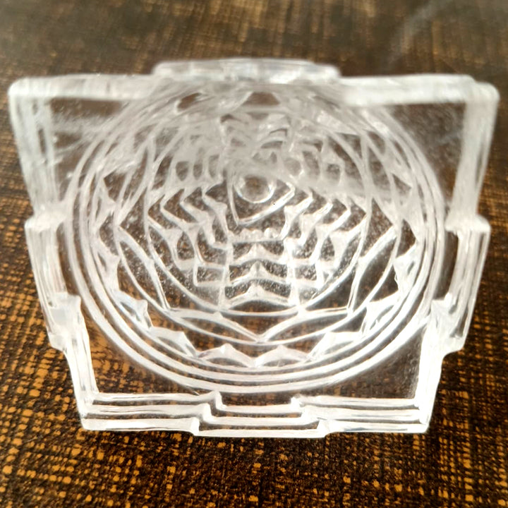 Sphatik Shree Yantra Large