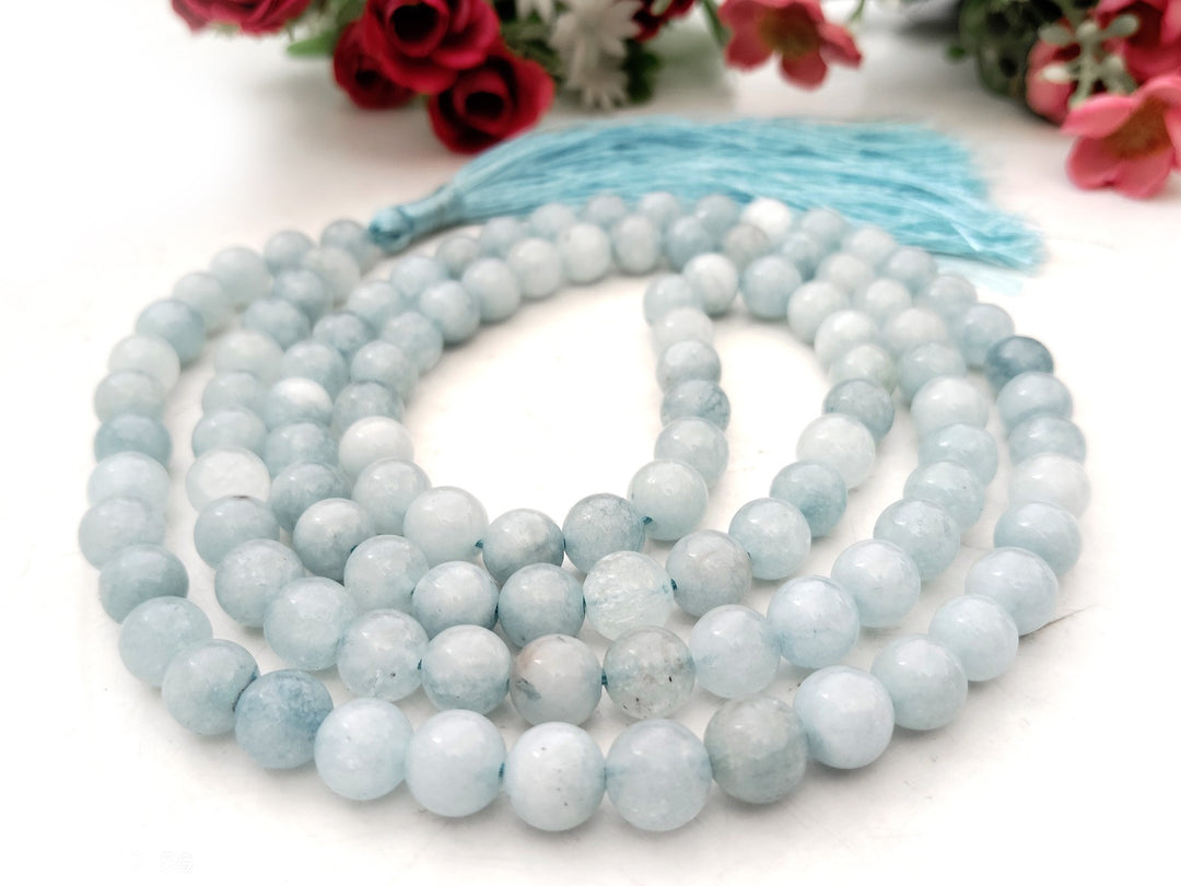 Aquamarine Mala Rosary
