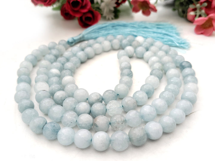 Aquamarine Mala Rosary