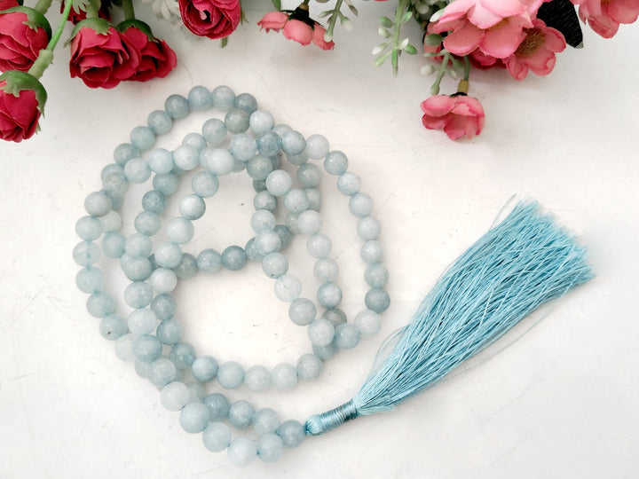 Aquamarine Mala Rosary