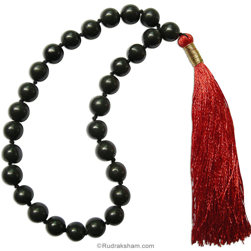 27+1 Beads 13 Japa Mala Set, Rudraksha, Red - White Sandalwood, Sphatik, Skull Beads, Vaijanti, Navratna, Tulsi, Haldi, Lotus Seeds, Black Agate, Pearl, Kauri, Complimentary 6 Japa Mala Bags