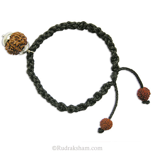  7 Mukhi Wrist Band in Silver