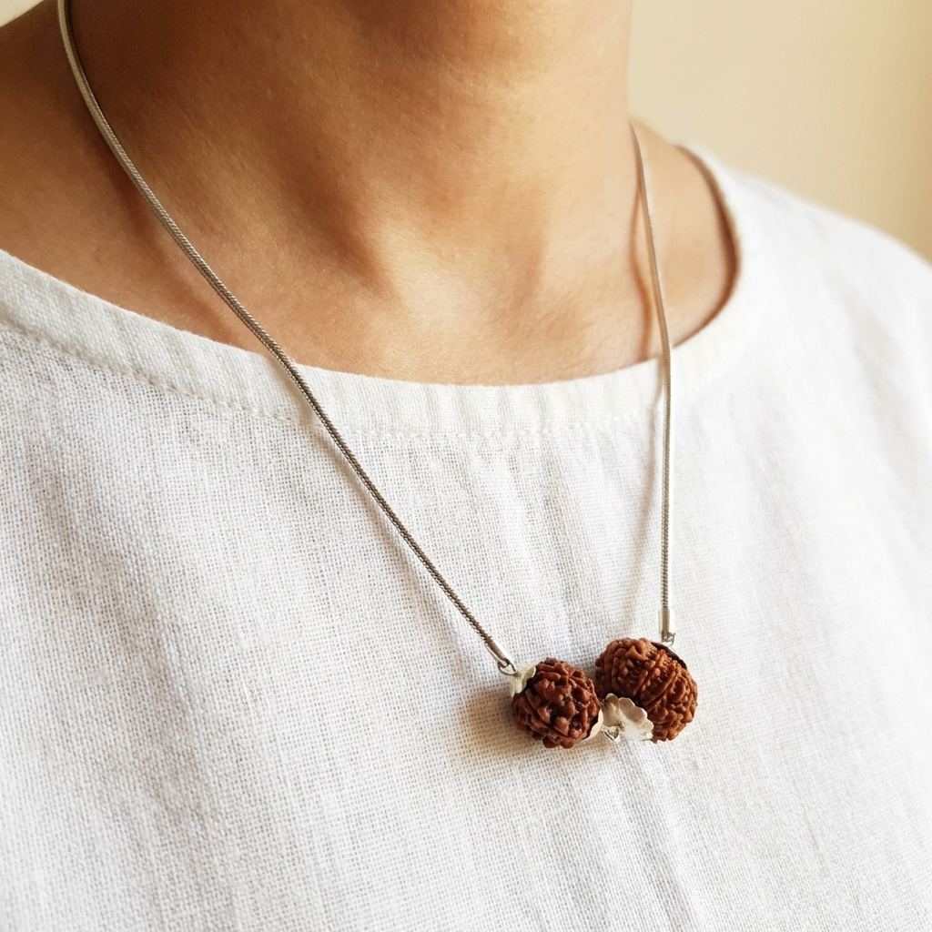 Leo (Simha) Authority & Leadership Bundle - 12 & 3 Mukhi Rudraksha