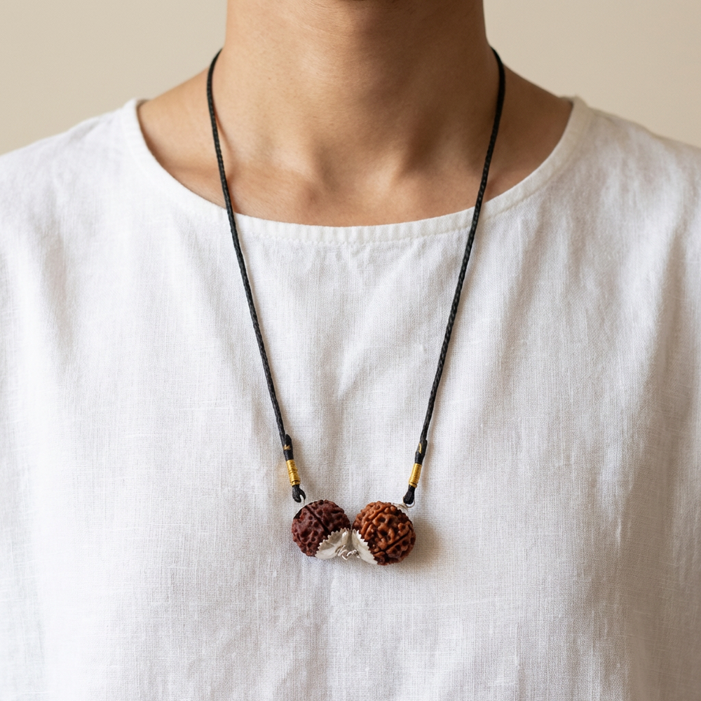 Libra (Tula) Harmony & Luxury Bundle - 6 & 7 Mukhi Rudraksha