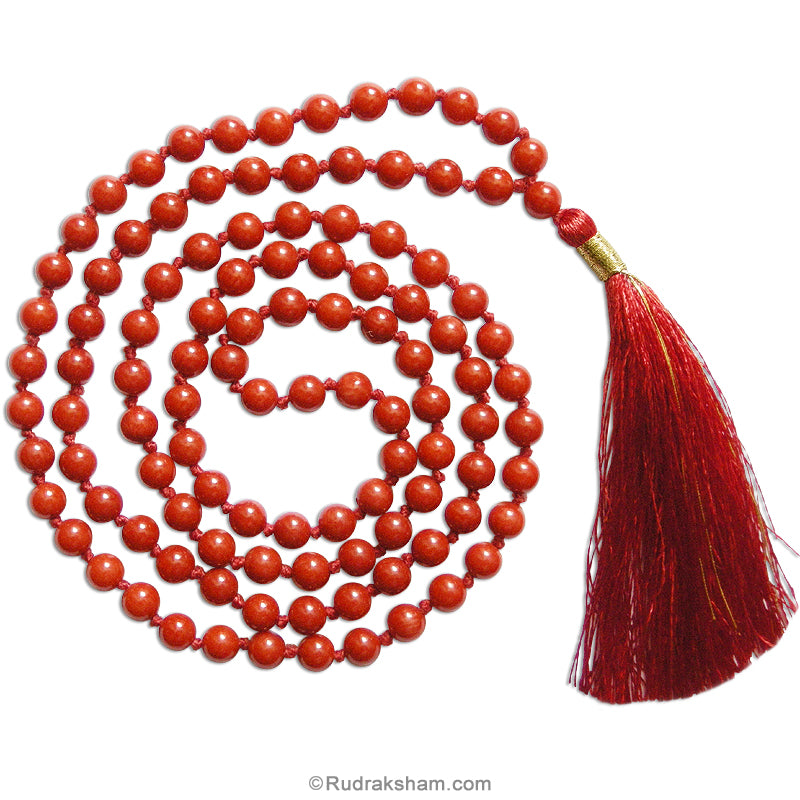  Coral Mala 6.0 mm