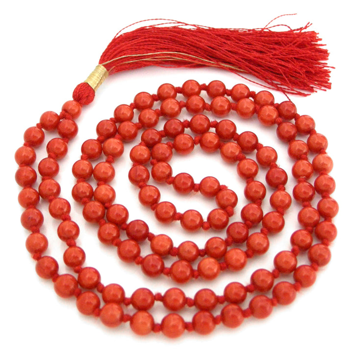  Coral Mala 7 mm