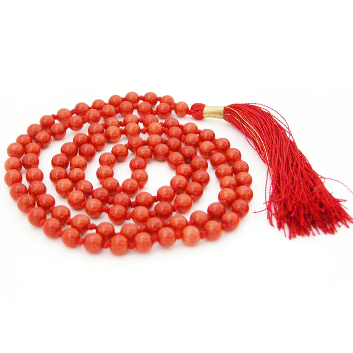  Coral Mala 7 mm