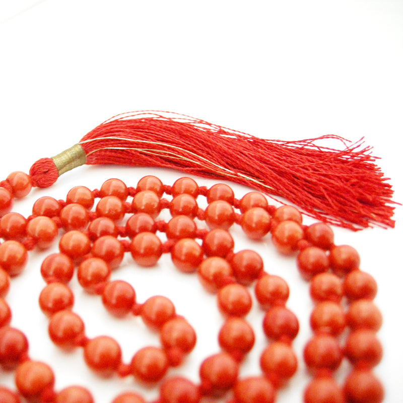  Coral Mala 7 mm