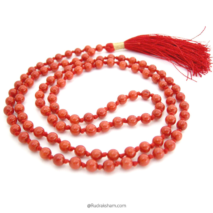  Coral Mala 6.0 mm