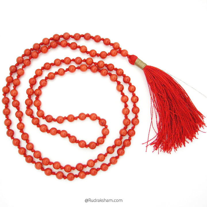  Coral Mala 6.0 mm