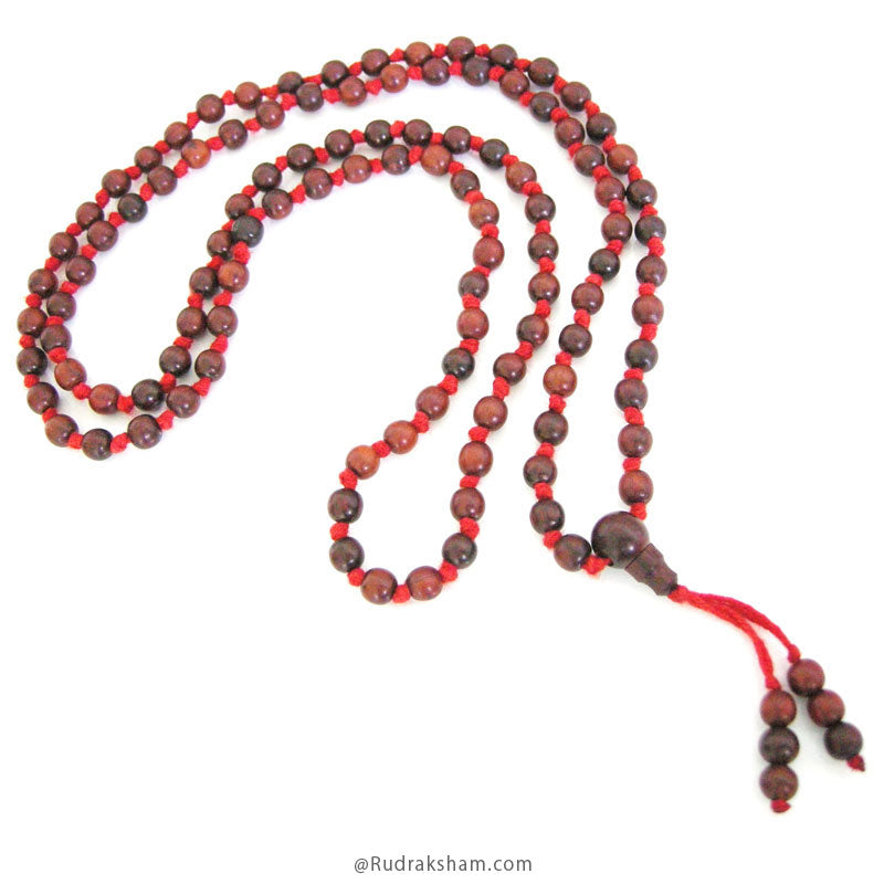 Red Chandan Mala 6.5 mm