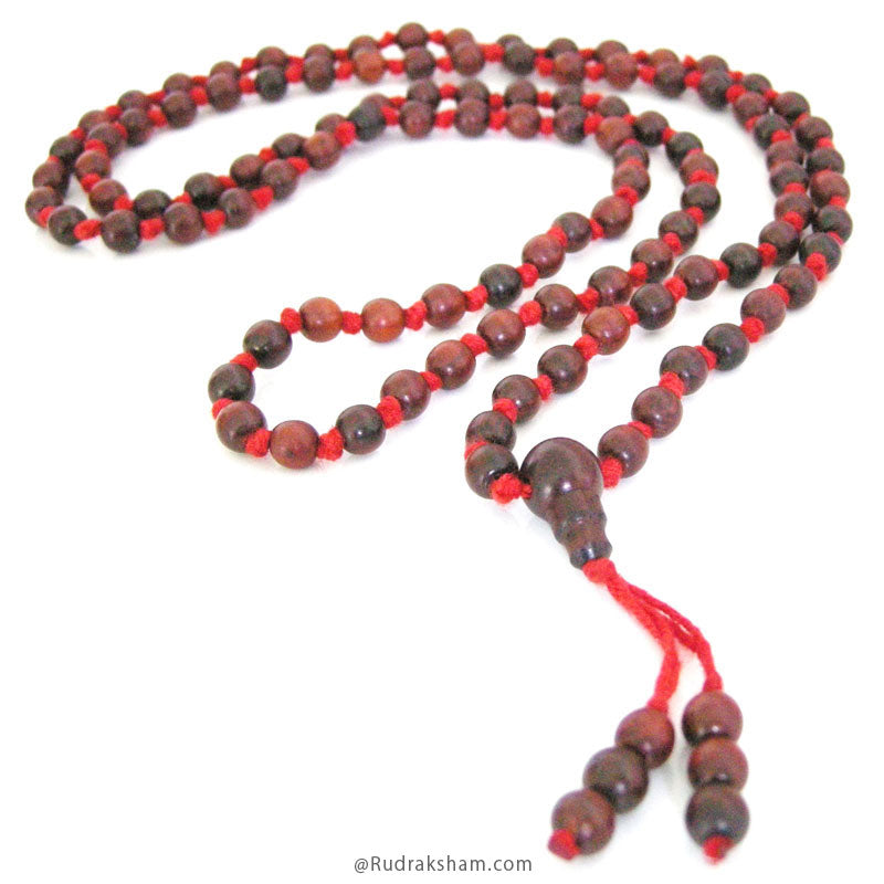  Red Chandan Mala 6.5 mm