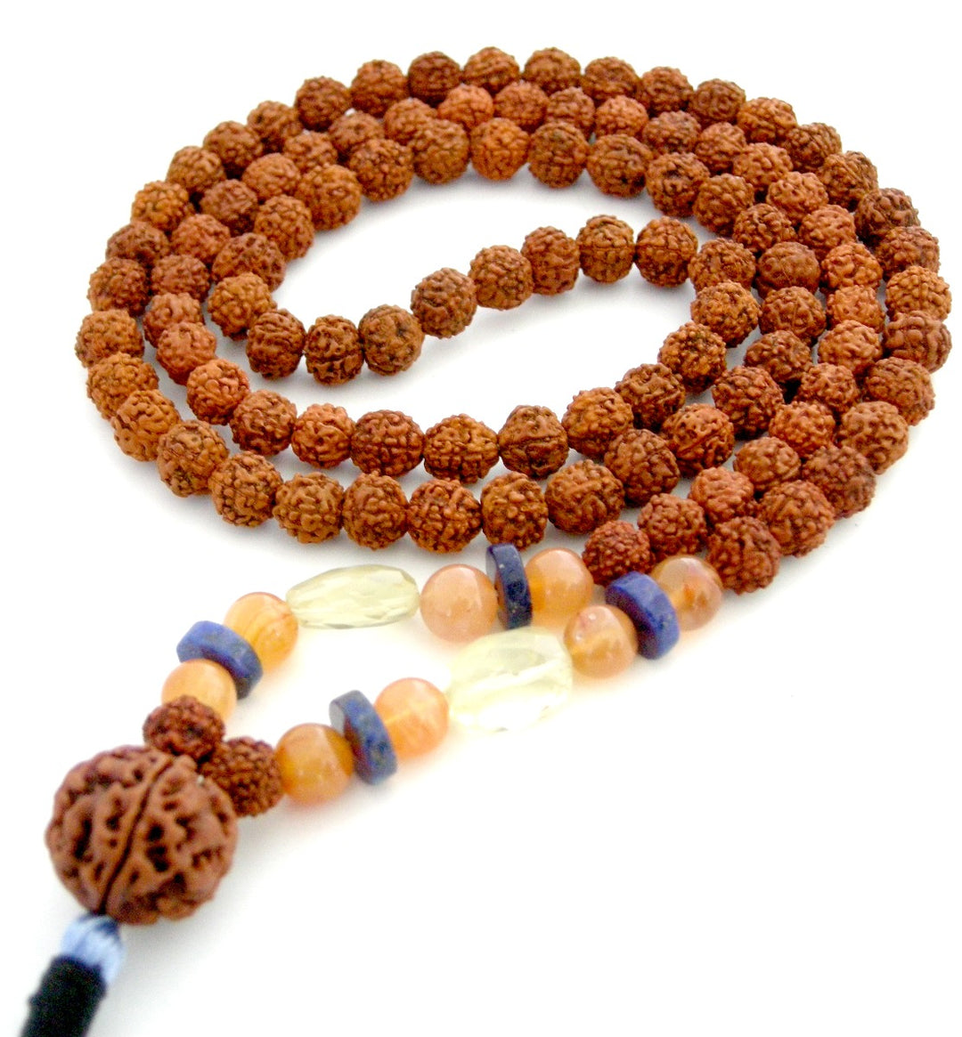  Lapis Lazuli Button Gemstone Beads