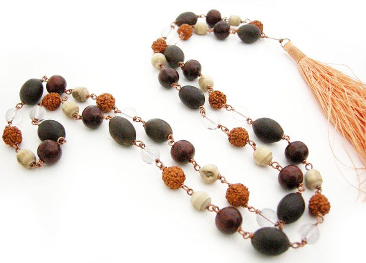 Panch Bhoot Mala in Copper