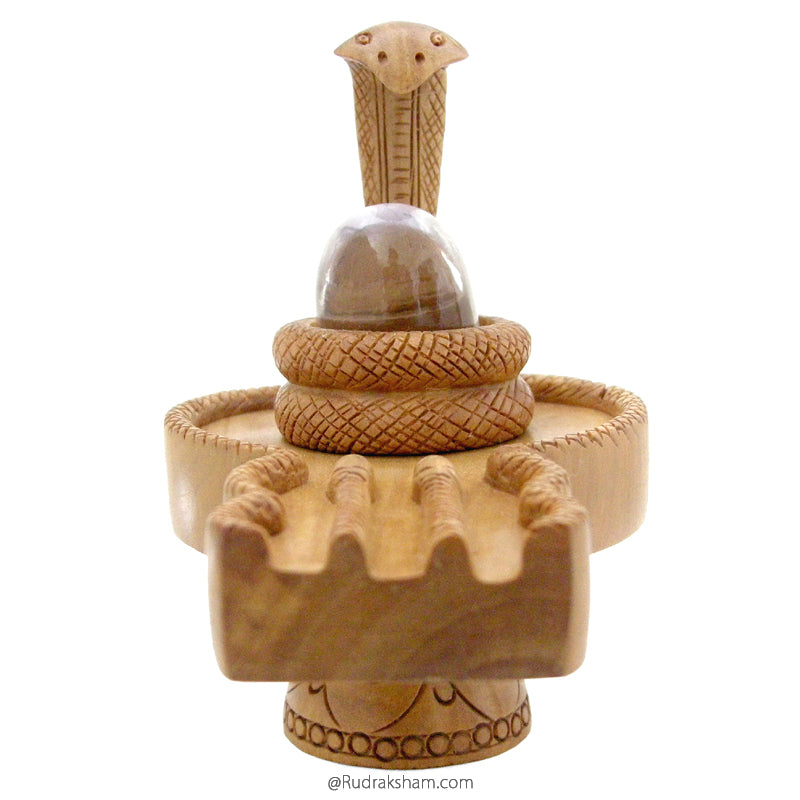 Chandan - Sphatik Shivling